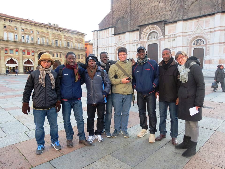 Fr.Berto bersama sahabat-sahabat lintas negara